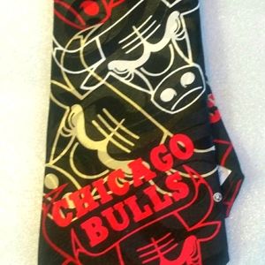 Chicago Bulls Neck Silk Tie